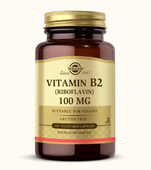 Vitamin B2 (Riboflavin) 100 mg